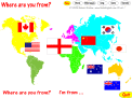 Where are you from? + Countries@ǂH̖O