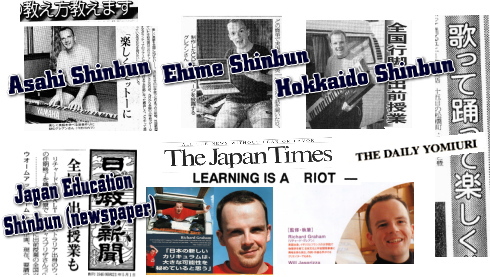 Newspapers Featuring Genki English